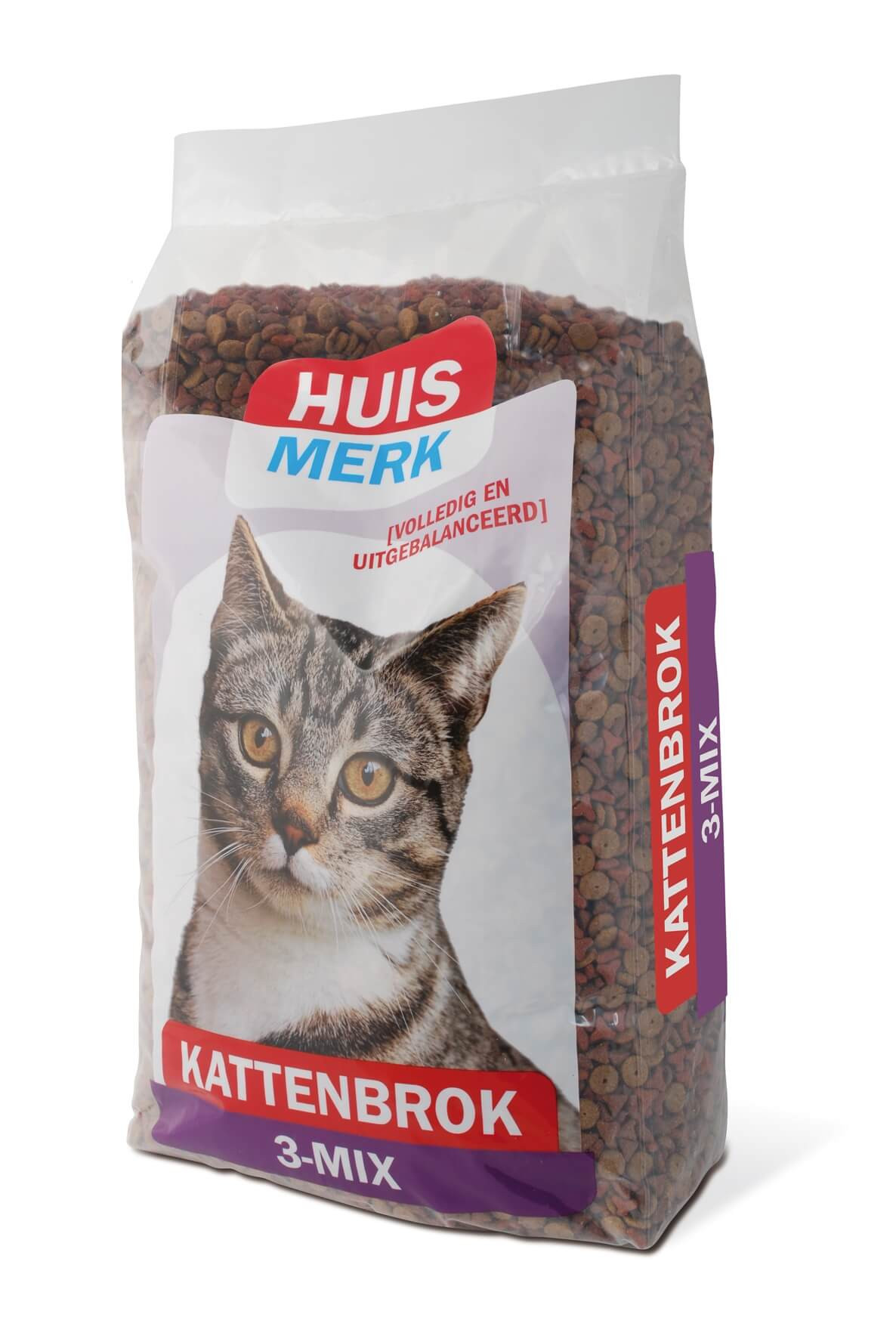 Huismerk Krokant Kattenbrok 3-Mix 10kg € 21.95