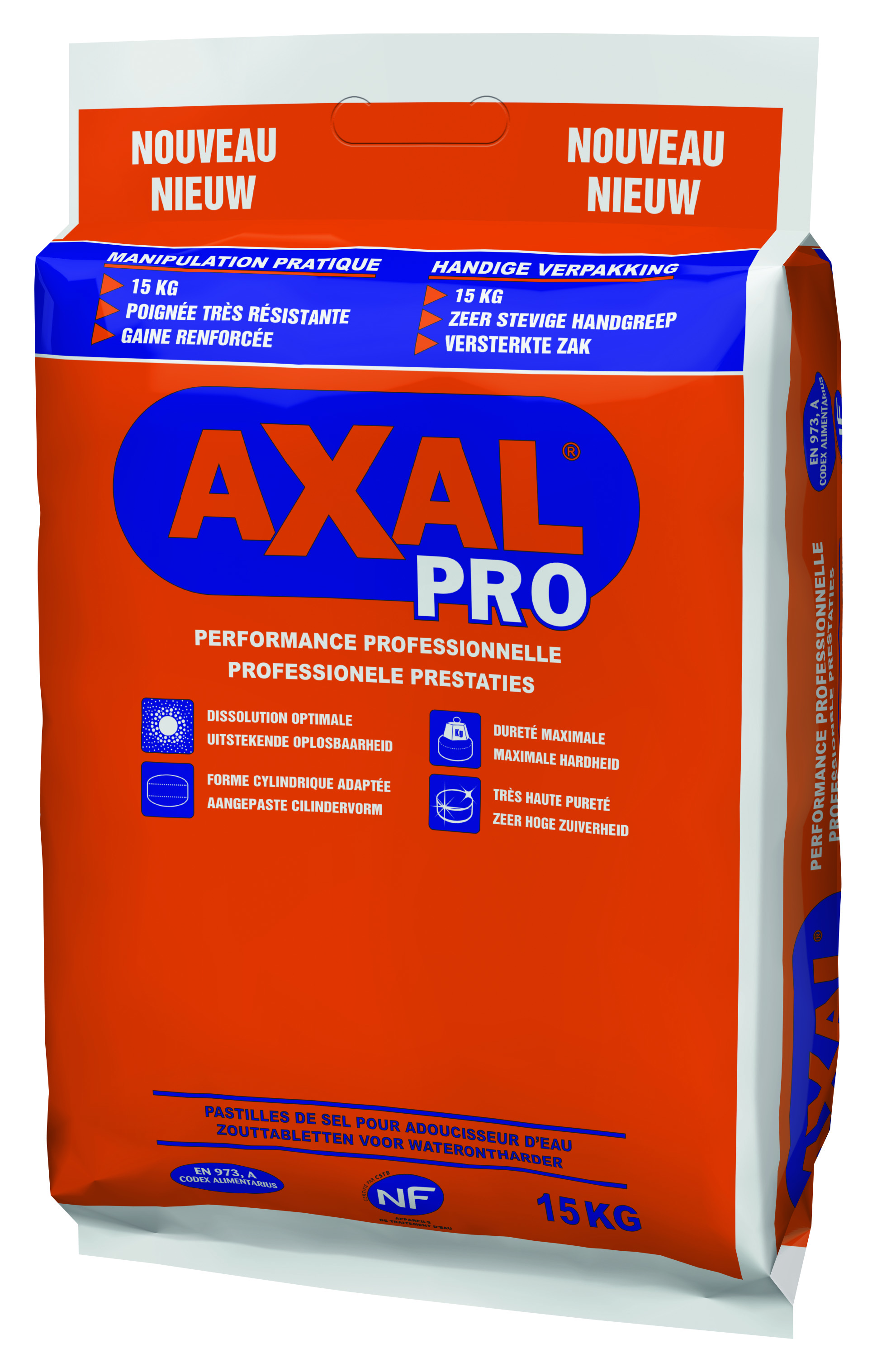 AXAL® Pro 4 pallets 15kg € 6.45 per zak € 2110.39